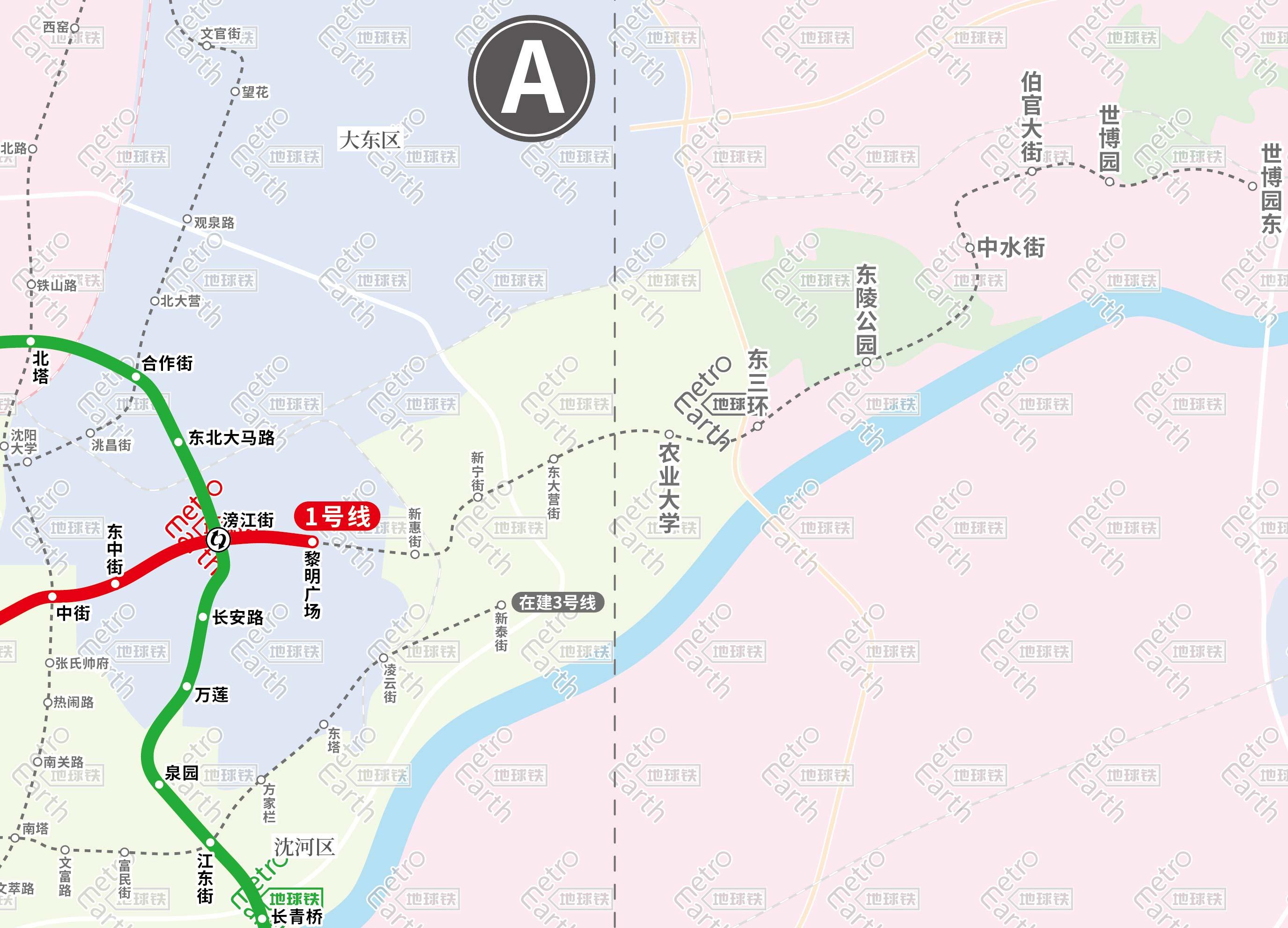 沈阳地铁线路图全新概览